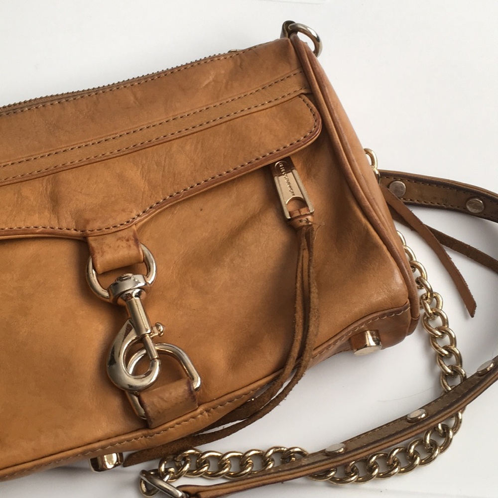 Rebecca Minkoff  leather crossbody shoulder purse